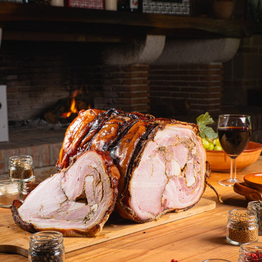 Porchetta del Sannio P.A.T Cotta a Legna